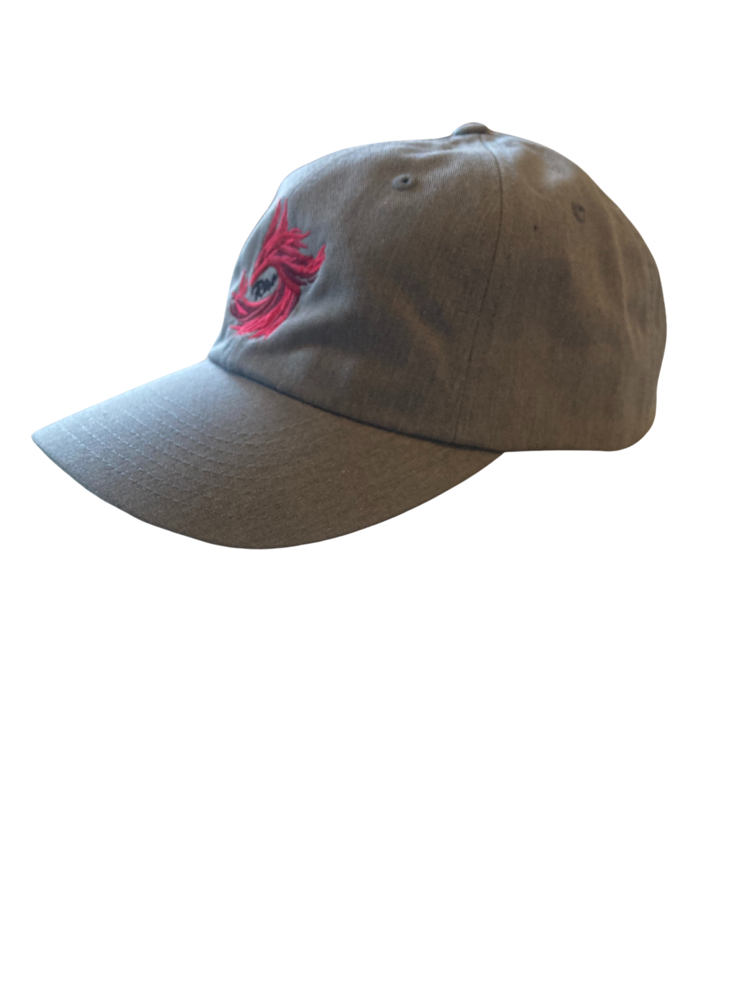 Heather Grey/Red Phoenix Dad Hat
