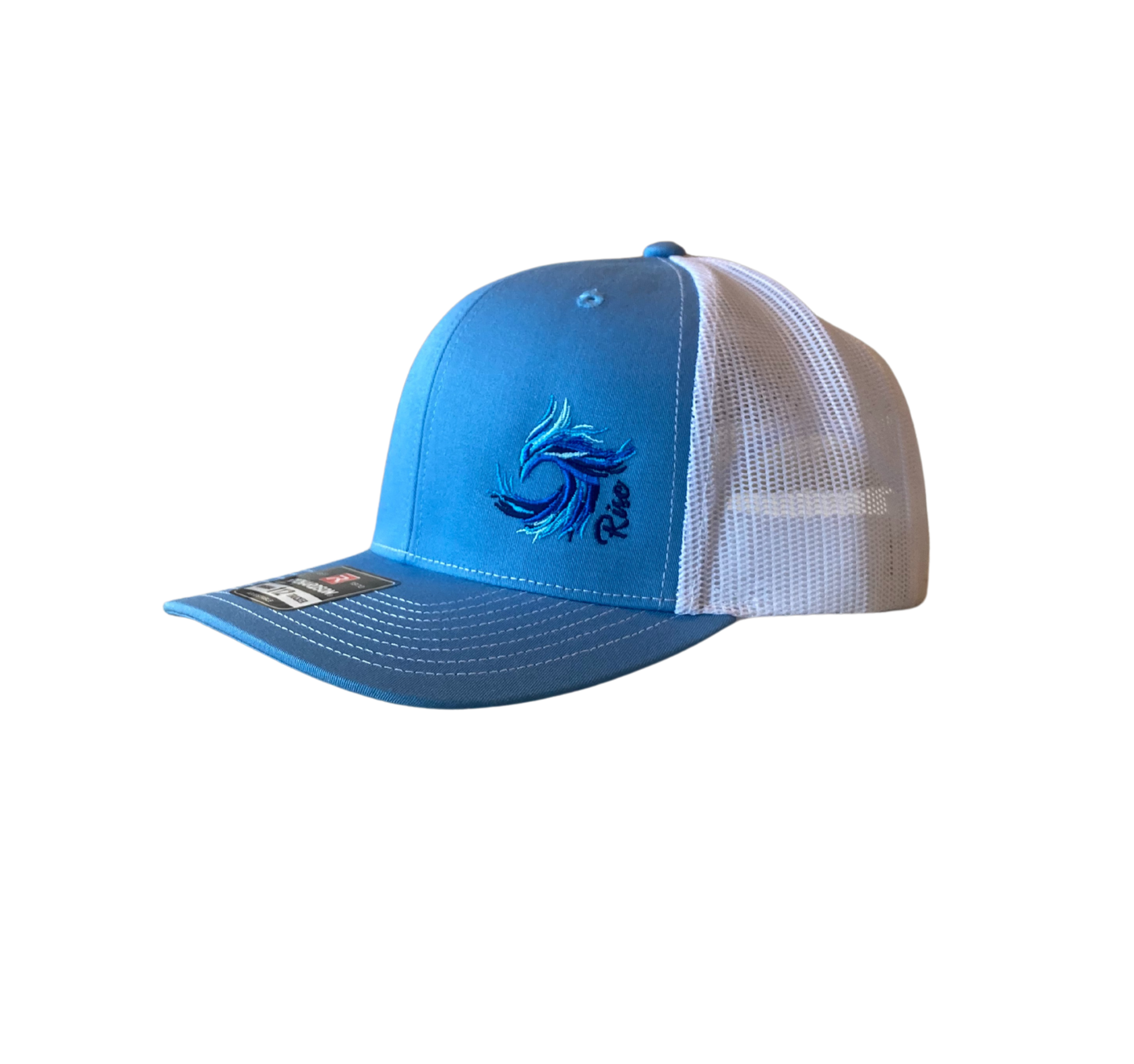 Columbia Blue/White Trucker Hat
