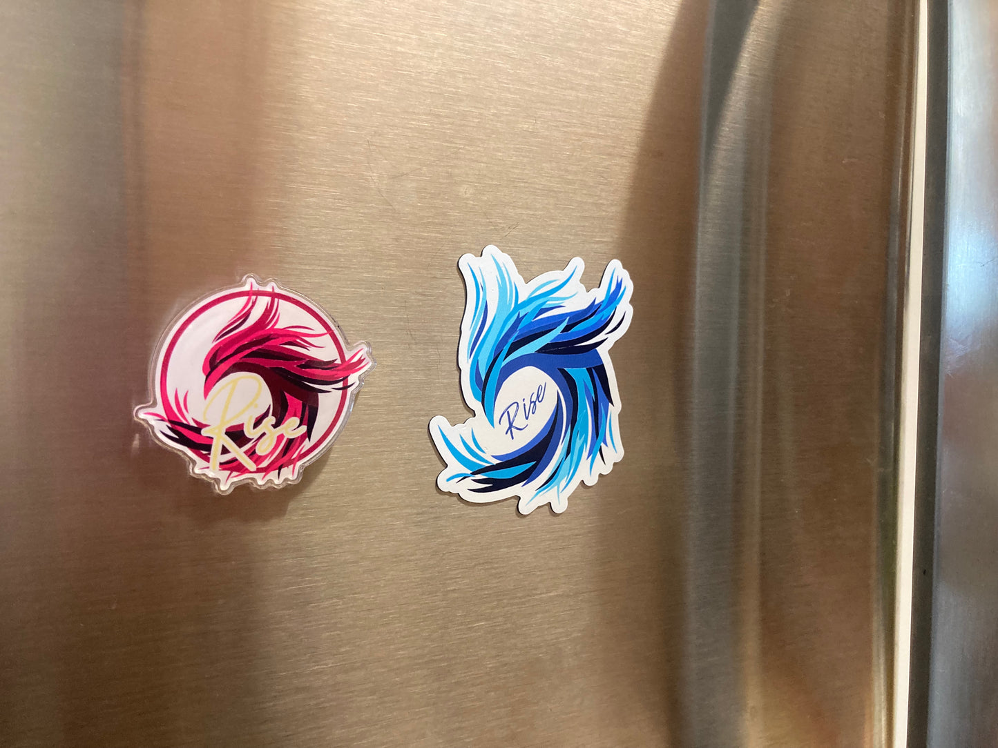 Acrylic Phoenix Magnet (2-inch)