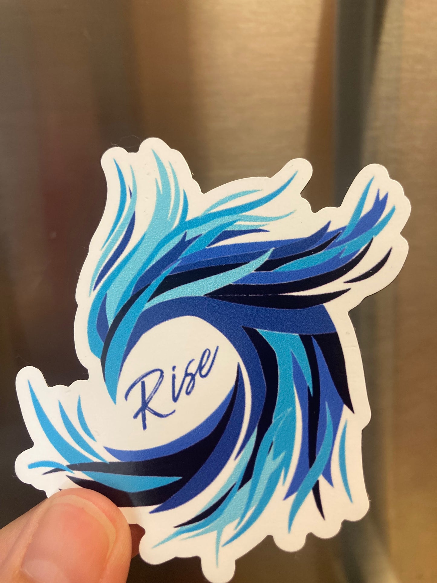Die-Cut Phoenix Magnet (3-inch)