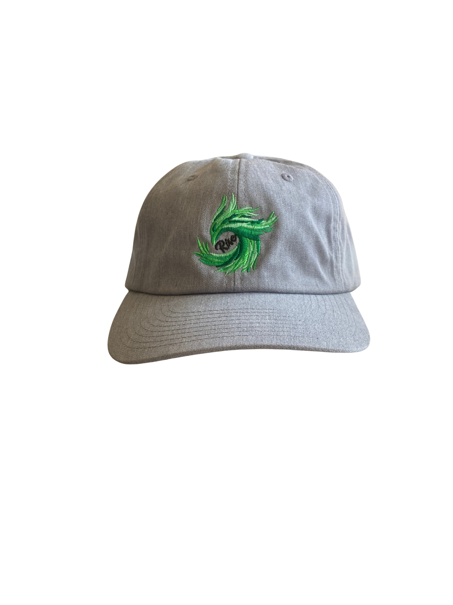 Heather Grey/Green Classic Hat