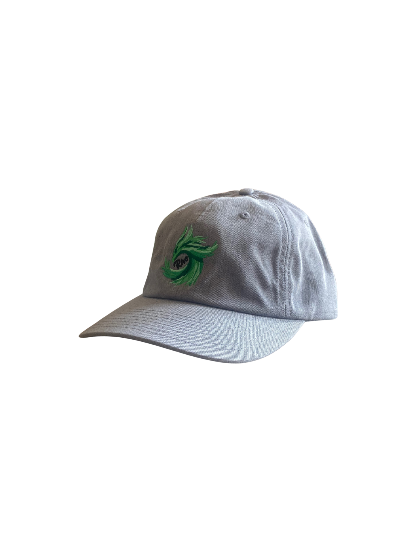 Heather Grey/Green Classic Hat