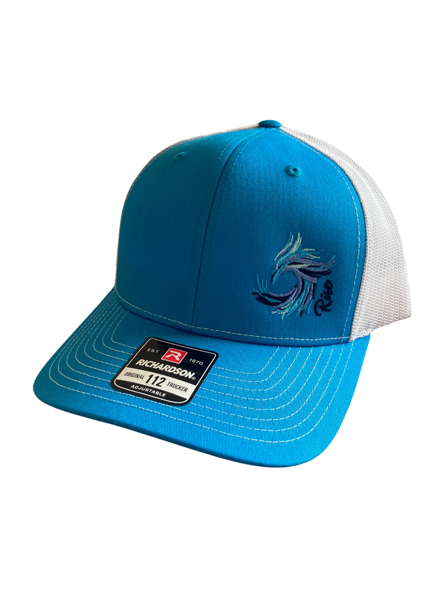 Bright Blue/White Phoenix Trucker Hat