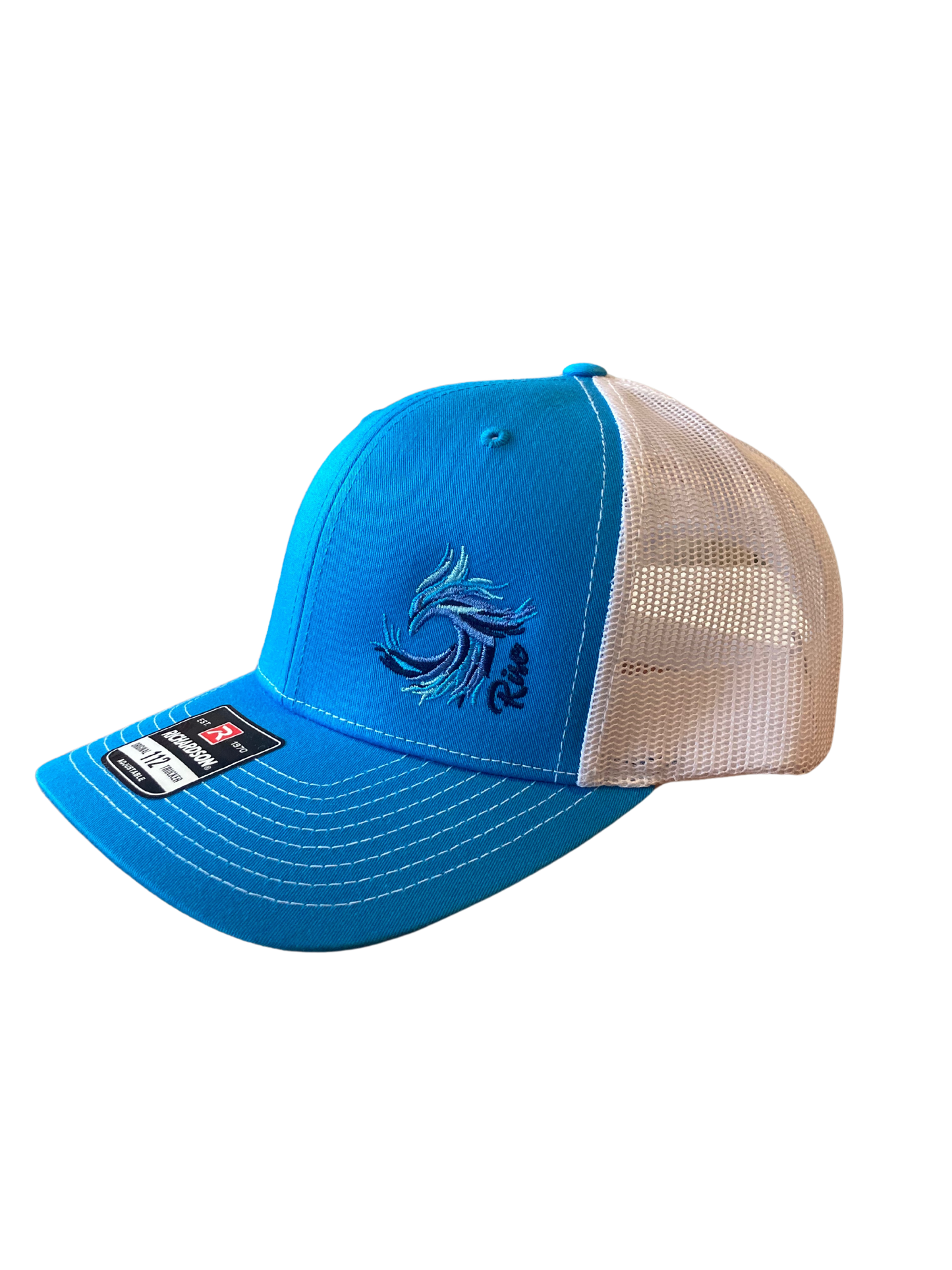 Bright Blue/White Phoenix Trucker Hat