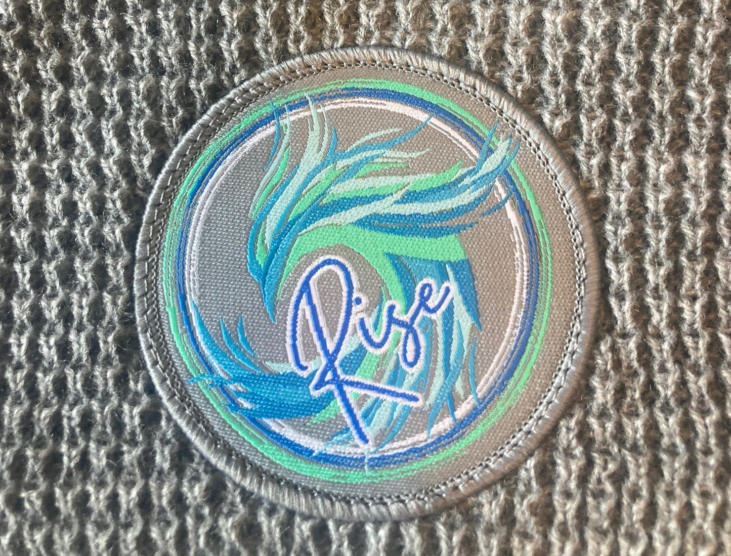 Heather Grey Waffle Knit Beanie