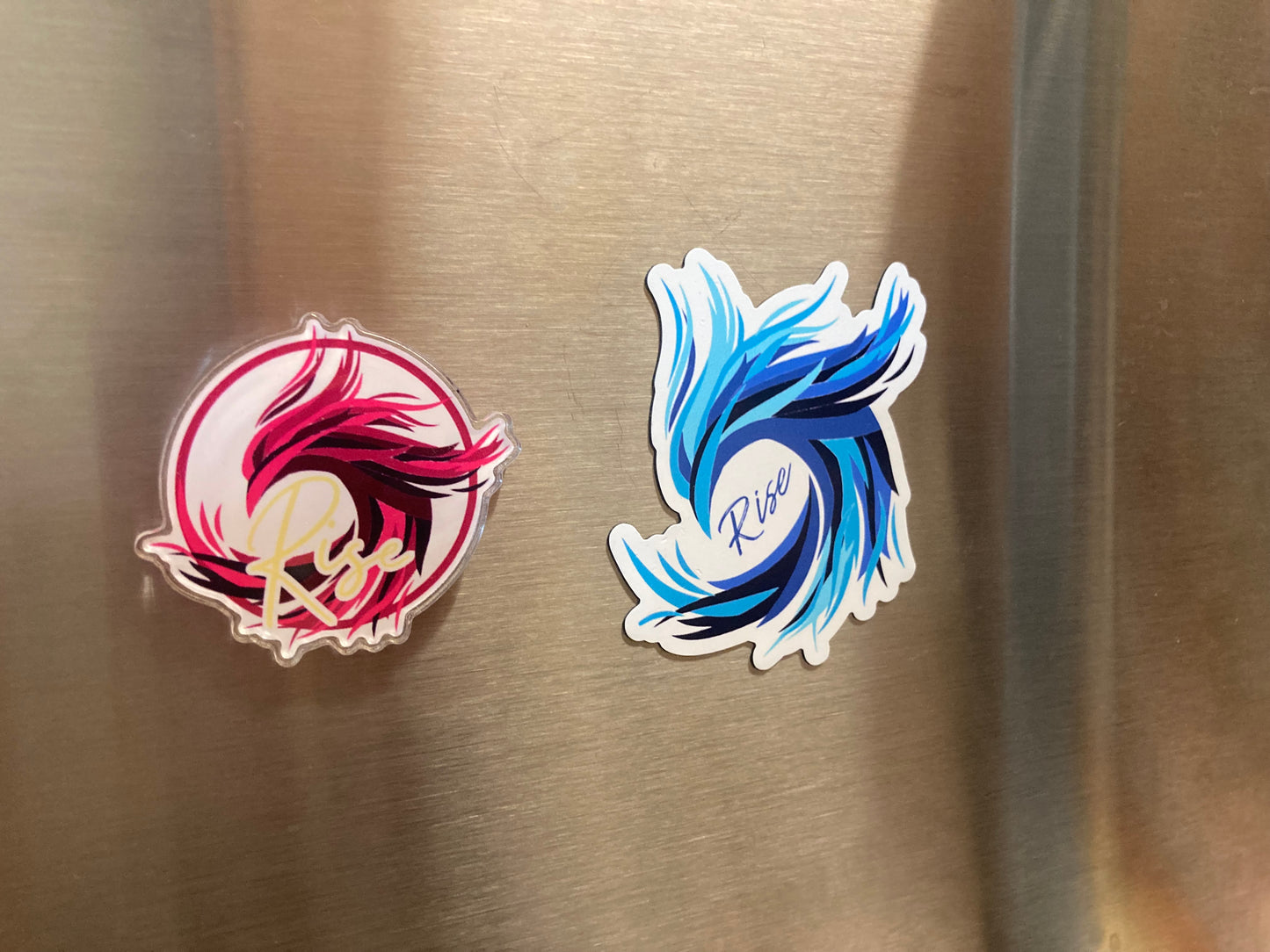 Die-Cut Phoenix Magnet (3-inch)