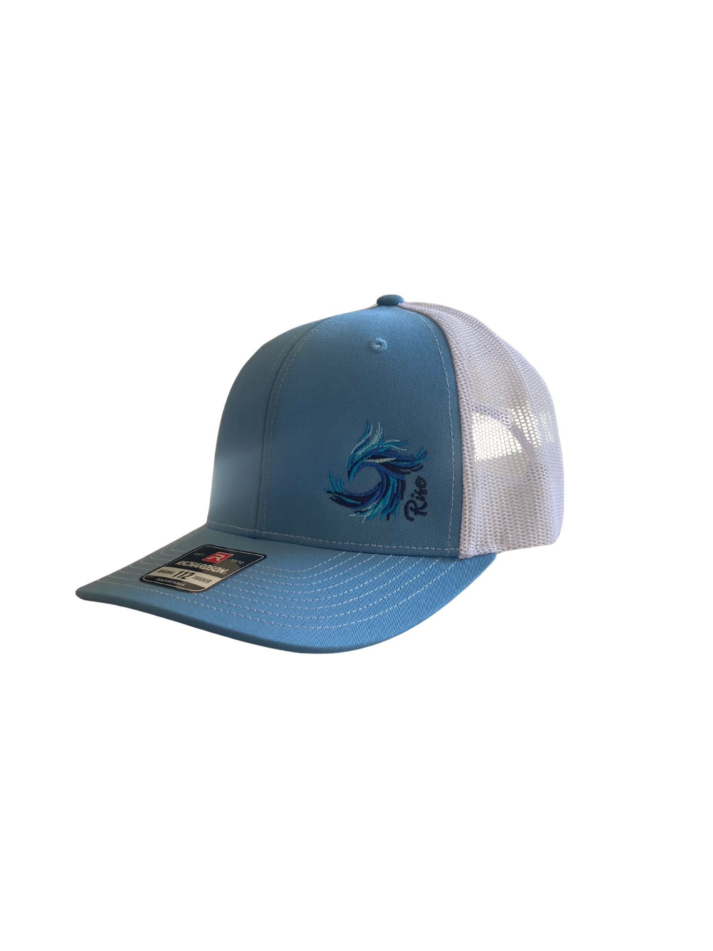 Columbia Blue/White Trucker Hat