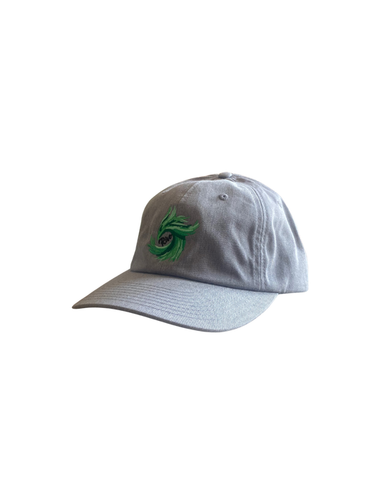 Heather Grey/Green Classic Hat